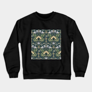 Art Nouveau tulips Crewneck Sweatshirt